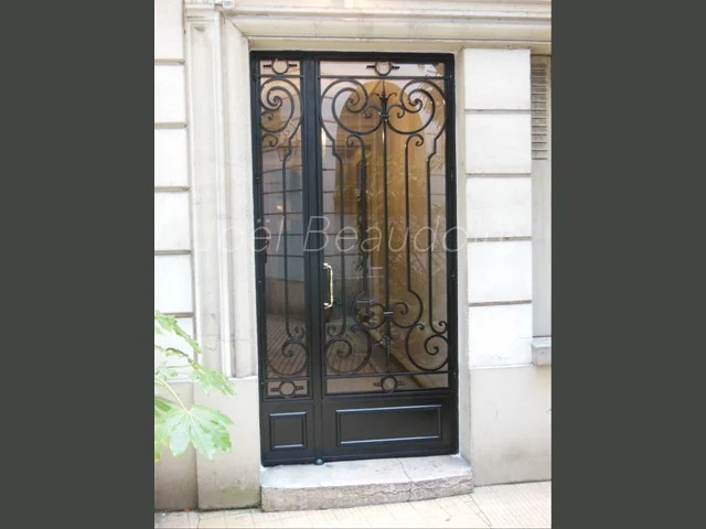 Porte d'entrée d'immeuble (75)